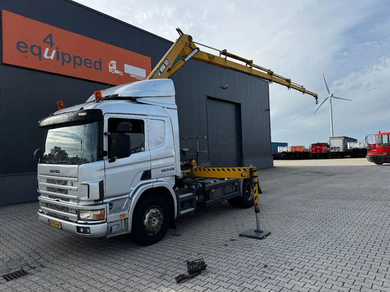 Scania P114-340 + HIAB 19-5 crane + remote / Euro-3 / 3 pedals / NL-truck / APK: 12-2025 - Kraanaga veoauto: pilt 2 Scania P114-340 + HIAB 19-5 crane + remote / Euro-3 / 3 pedals / NL-truck / APK: 12-2025 - Kraanaga veoauto: pilt 2