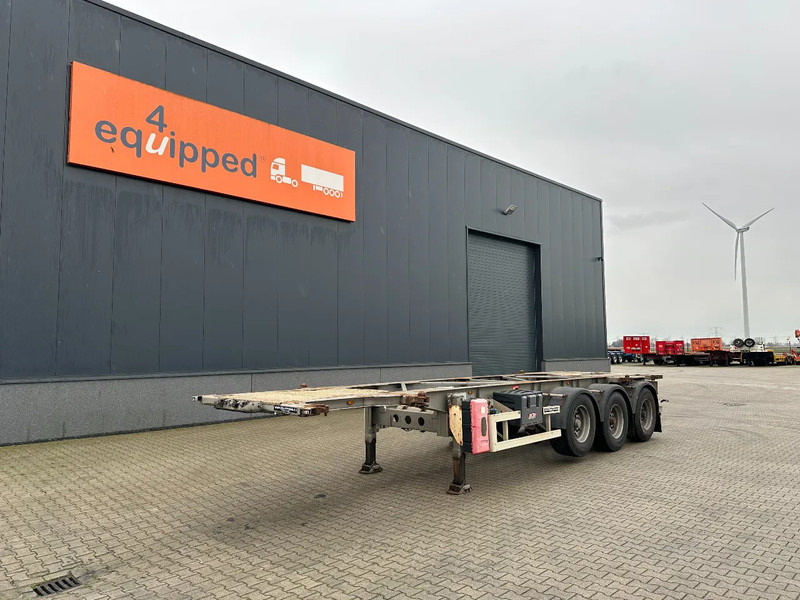 TURBO'S HOET 20FT/30FT, ADR (FL, AT), ALCOA, galvanized, BPW+DISC, liftaxle - Konteinerveduk/ Tõstukiga poolhaagis: pilt 1 TURBO'S HOET 20FT/30FT, ADR (FL, AT), ALCOA, galvanized, BPW+DISC, liftaxle - Konteinerveduk/ Tõstukiga poolhaagis: pilt 1