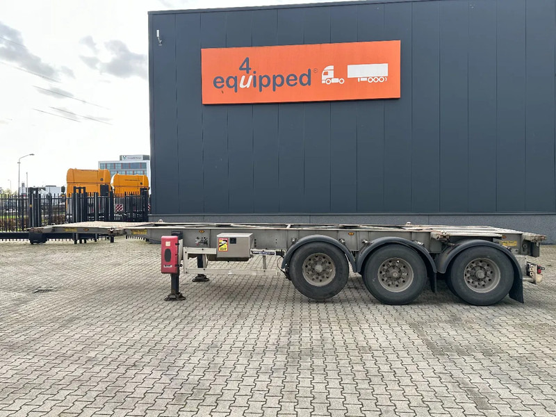 TURBO'S HOET 20FT/30FT, ADR (FL, AT, OX), empty weight: 3.720kg, ALCOA, galvanized, BPW+DISC, liftaxle - Konteinerveduk/ Tõstukiga poolhaagis: pilt 2 TURBO'S HOET 20FT/30FT, ADR (FL, AT, OX), empty weight: 3.720kg, ALCOA, galvanized, BPW+DISC, liftaxle - Konteinerveduk/ Tõstukiga poolhaagis: pilt 2