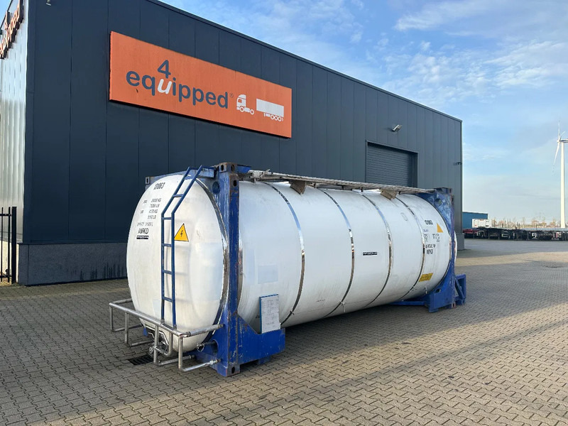 UBH Universal Bulk Handling 20 FT SWAP BODY 31.345L UN Portable T7 valid 5Y test: 04/2028 - Säilitusmahuti: pilt 1 UBH Universal Bulk Handling 20 FT SWAP BODY 31.345L UN Portable T7 valid 5Y test: 04/2028 - Säilitusmahuti: pilt 1