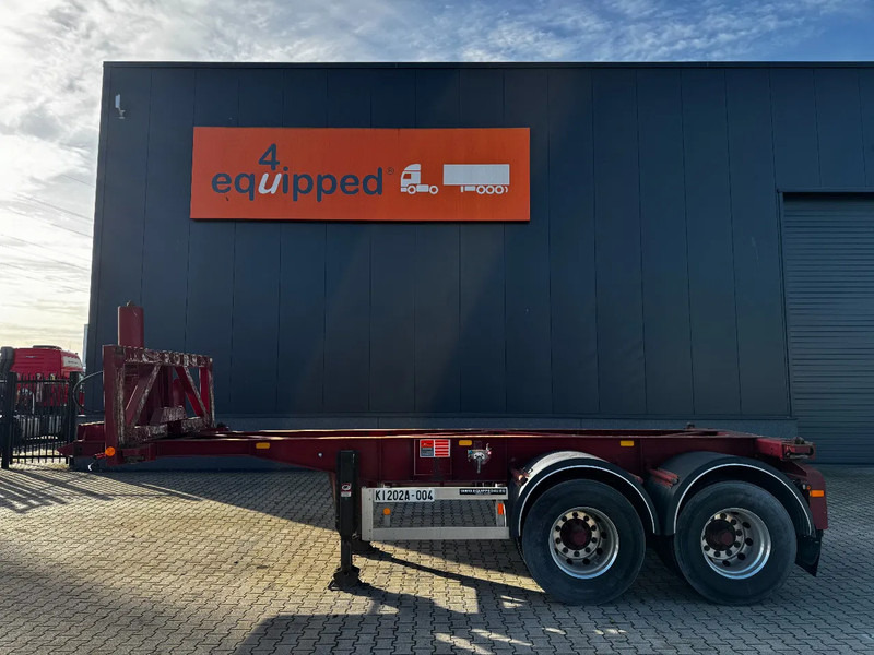 Van Hool 2 AXLE 20FT TIPPING-CHASSIS, TWIN-TIRES, BPW + DRUM, ALCOA - Konteinerveduk/ Tõstukiga poolhaagis: pilt 2 Van Hool 2 AXLE 20FT TIPPING-CHASSIS, TWIN-TIRES, BPW + DRUM, ALCOA - Konteinerveduk/ Tõstukiga poolhaagis: pilt 2