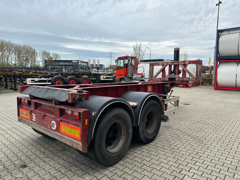 Van Hool 2 AXLE 20FT TIPPING-CHASSIS, TWIN-TIRES, BPW + DRUM - Konteinerveduk/ Tõstukiga poolhaagis: pilt 3 Van Hool 2 AXLE 20FT TIPPING-CHASSIS, TWIN-TIRES, BPW + DRUM - Konteinerveduk/ Tõstukiga poolhaagis: pilt 3