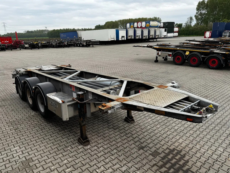 Van Hool 20FT /20FT SWAP ADR (EX/II, EX/III, FL, OX, AT), BPW, disc brakes, liftaxle, galvanized, ALCOA, NL-Chassis, empty weight 3.300KG - Konteinerveduk/ Tõstukiga poolhaagis: pilt 5 Van Hool 20FT /20FT SWAP ADR (EX/II, EX/III, FL, OX, AT), BPW, disc brakes, liftaxle, galvanized, ALCOA, NL-Chassis, empty weight 3.300KG - Konteinerveduk/ Tõstukiga poolhaagis: pilt 5
