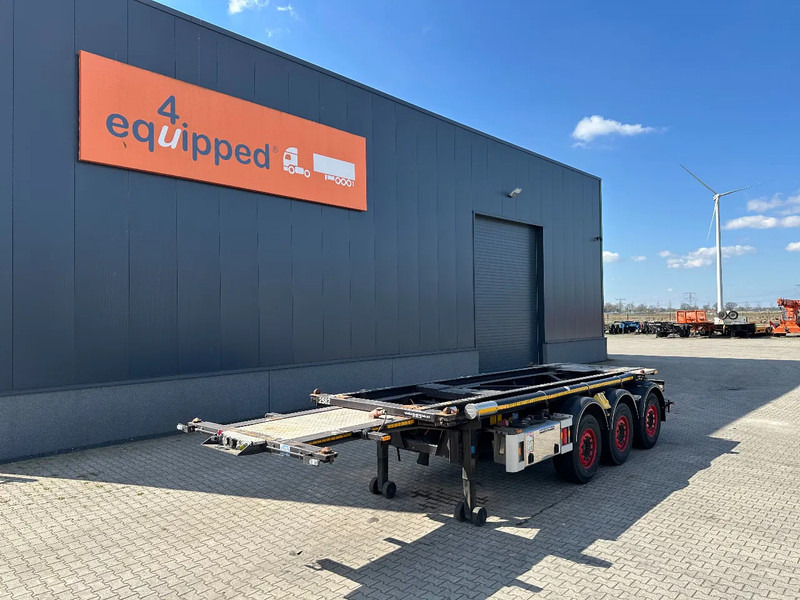 Van Hool 20FT, 66° Tipping-chassis, ADR (EX/II, EX/III, FL, OX, AT), SAF, 2 liftaxles, 380V - Konteinerveduk/ Tõstukiga poolhaagis: pilt 2 Van Hool 20FT, 66° Tipping-chassis, ADR (EX/II, EX/III, FL, OX, AT), SAF, 2 liftaxles, 380V - Konteinerveduk/ Tõstukiga poolhaagis: pilt 2