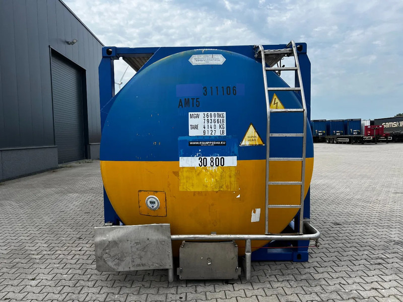 Van Hool 20FT SWAPBODY 30.800L, UN PORTABLE, T7, 5Y ADR- + CSC inspection: 02/2026 - Säilitusmahuti: pilt 4 Van Hool 20FT SWAPBODY 30.800L, UN PORTABLE, T7, 5Y ADR- + CSC inspection: 02/2026 - Säilitusmahuti: pilt 4