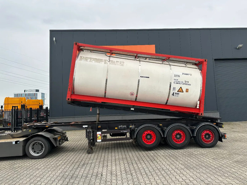 Van Hool 20FT Tipping-chassis, ADR (EX/II, EX/III, FL, AT), SAF + DISC, 2 liftaxles - Konteinerveduk/ Tõstukiga poolhaagis: pilt 3 Van Hool 20FT Tipping-chassis, ADR (EX/II, EX/III, FL, AT), SAF + DISC, 2 liftaxles - Konteinerveduk/ Tõstukiga poolhaagis: pilt 3