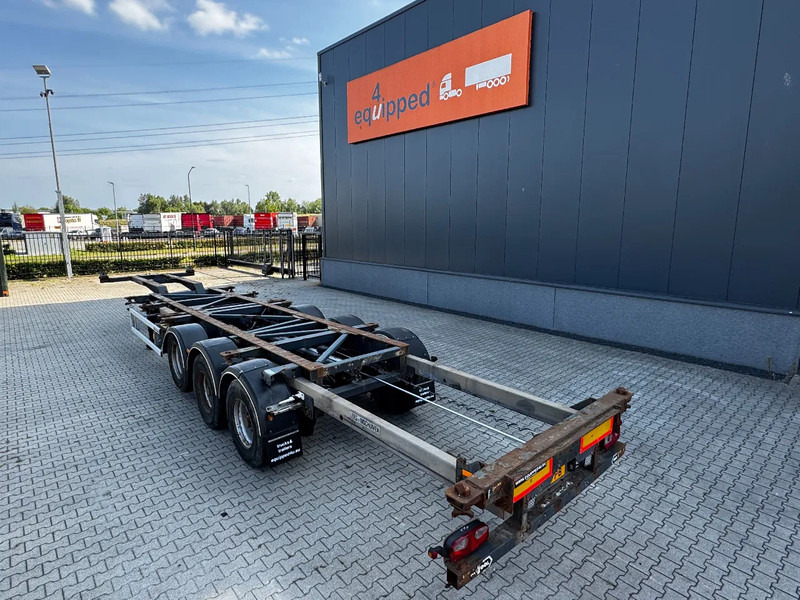 Van Hool 40FT HC-chassis, BPW, liftaxle, extendable - Konteinerveduk/ Tõstukiga poolhaagis: pilt 3 Van Hool 40FT HC-chassis, BPW, liftaxle, extendable - Konteinerveduk/ Tõstukiga poolhaagis: pilt 3