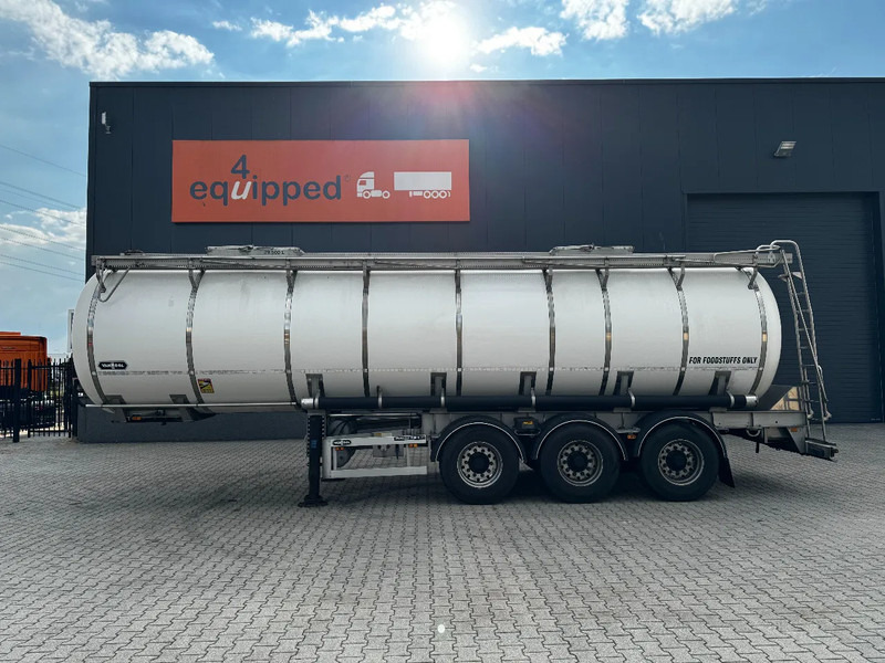 Van Hool FOOD / RVS chassis / empty weight 5.860kg / 29.500L / 1-COMP / 1 -BAFFLE / DISC / NL / APK - Tsistern poolhaagis: pilt 2 Van Hool FOOD / RVS chassis / empty weight 5.860kg / 29.500L / 1-COMP / 1 -BAFFLE / DISC / NL / APK - Tsistern poolhaagis: pilt 2