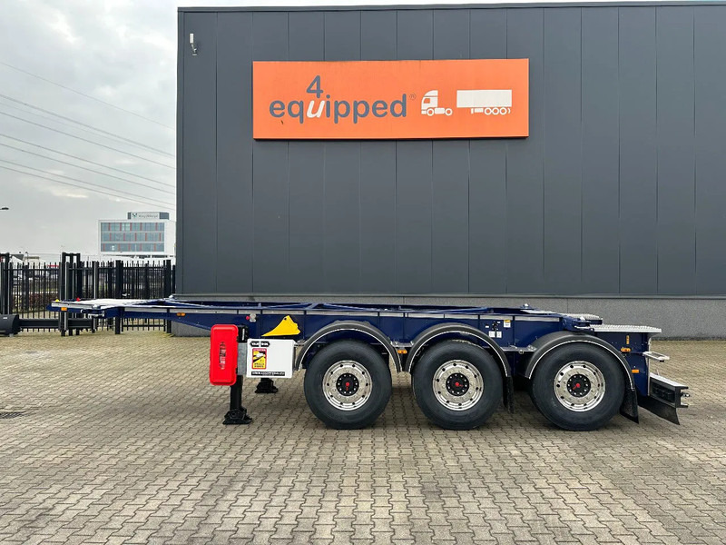 Van Hool NEW / DIRECT AVAILABLE 20FT / 20FT SWAP ADR-CHASSIS, DISCBRAKES, 3x available, ALU WHEELS - Konteinerveduk/ Tõstukiga poolhaagis: pilt 2 Van Hool NEW / DIRECT AVAILABLE 20FT / 20FT SWAP ADR-CHASSIS, DISCBRAKES, 3x available, ALU WHEELS - Konteinerveduk/ Tõstukiga poolhaagis: pilt 2