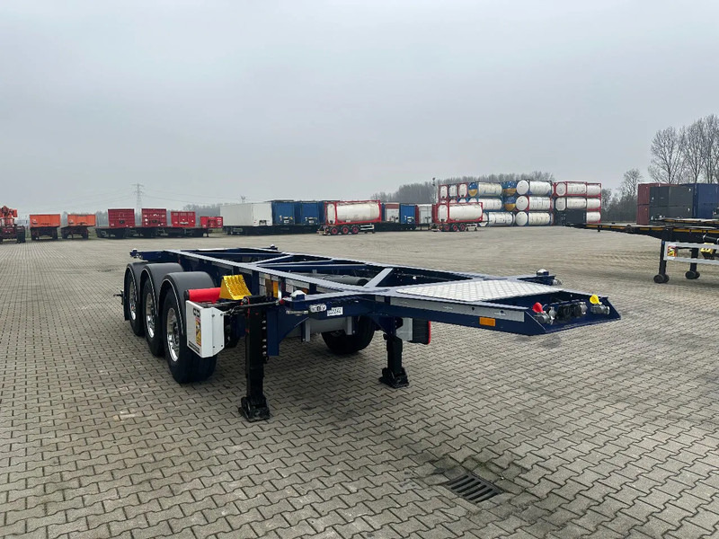 Van Hool NEW / DIRECT AVAILABLE 20FT ADR-CHASSIS, EMPTY WEIGHT: 3.300KG, DISCBRAKES, 3x available, ALU WHEELS - Konteinerveduk/ Tõstukiga poolhaagis: pilt 4 Van Hool NEW / DIRECT AVAILABLE 20FT ADR-CHASSIS, EMPTY WEIGHT: 3.300KG, DISCBRAKES, 3x available, ALU WHEELS - Konteinerveduk/ Tõstukiga poolhaagis: pilt 4