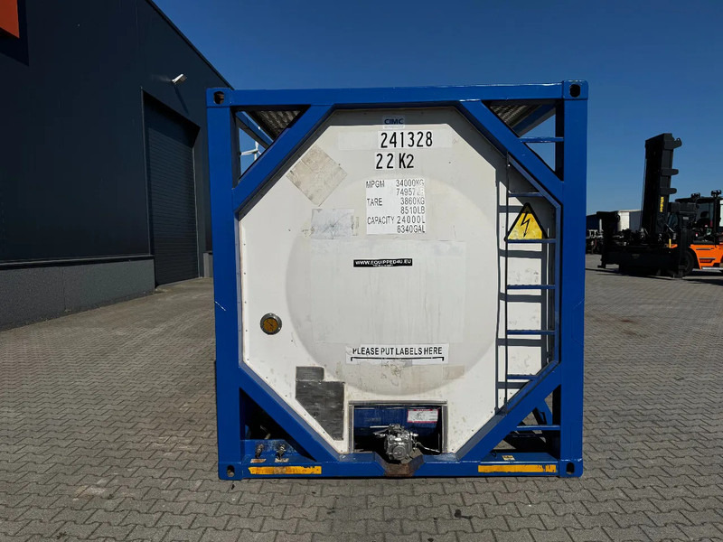 Säilitusmahuti transporditavad ained kütust Welfit Oddy 20FT ISO, 23.910L / 1-COMP. , T11, valid 5Y inspection till 10/2027: pilt 6