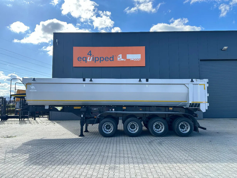 Wielton NEW / UNUSED 4-axle HEAVY-DUTY tipper, HARDOX, 16 tires, 32CBM, NO DOCUMENTS!!! - Kallur-poolhaagis: pilt 4 Wielton NEW / UNUSED 4-axle HEAVY-DUTY tipper, HARDOX, 16 tires, 32CBM, NO DOCUMENTS!!! - Kallur-poolhaagis: pilt 4