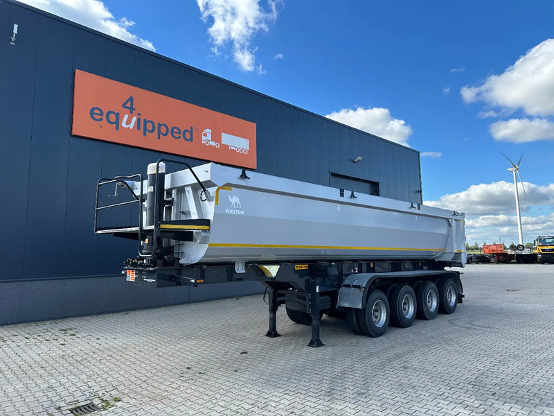 Wielton NEW / UNUSED 4-axle HEAVY-DUTY tipper, HARDOX, 16 tires, 32CBM, NO DOCUMENTS!!! - Kallur-poolhaagis: pilt 2 Wielton NEW / UNUSED 4-axle HEAVY-DUTY tipper, HARDOX, 16 tires, 32CBM, NO DOCUMENTS!!! - Kallur-poolhaagis: pilt 2