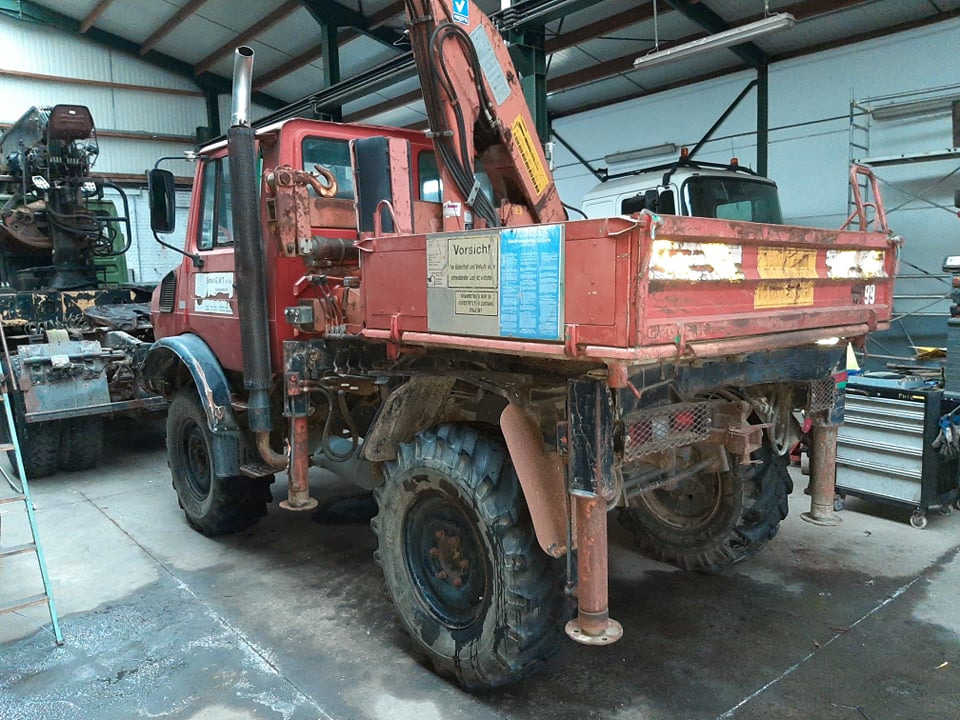 UNIMOG 1250 - Kraanaga veoauto: pilt 2 UNIMOG 1250 - Kraanaga veoauto: pilt 2