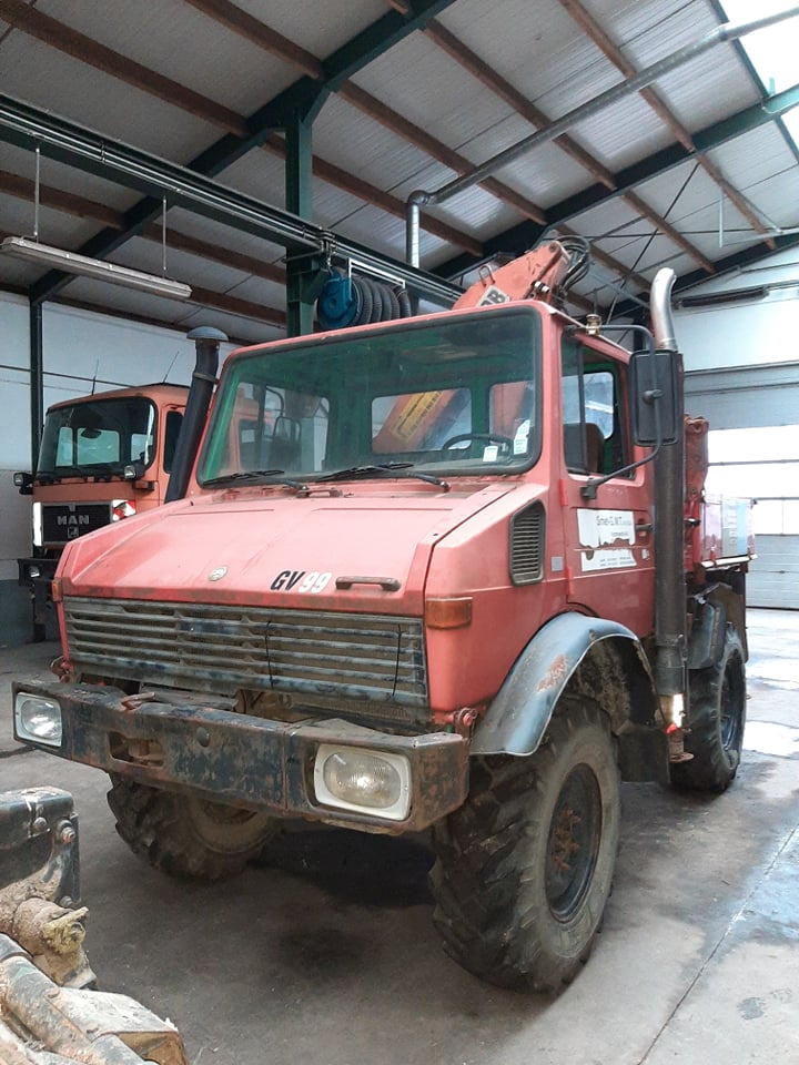 UNIMOG 1250 - Kraanaga veoauto: pilt 1 UNIMOG 1250 - Kraanaga veoauto: pilt 1
