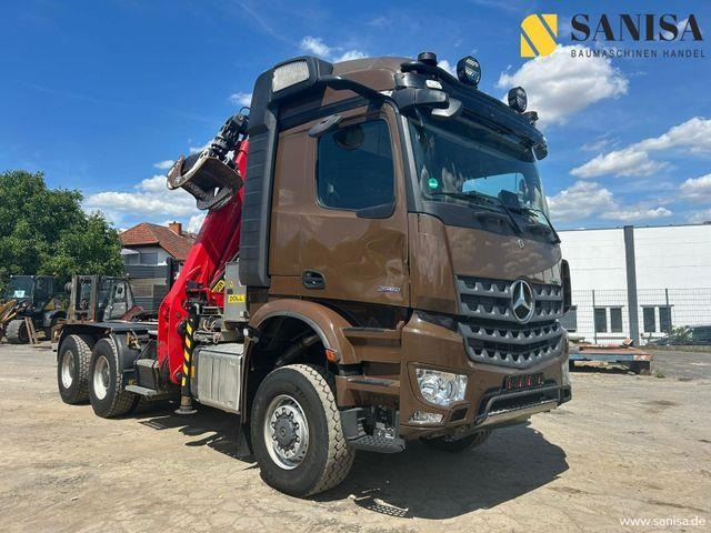 Mercedes-Benz Arocs 3351/6x6/Palfinger Epolsion S260/Langholz - Sadulveok: pilt 2 Mercedes-Benz Arocs 3351/6x6/Palfinger Epolsion S260/Langholz - Sadulveok: pilt 2