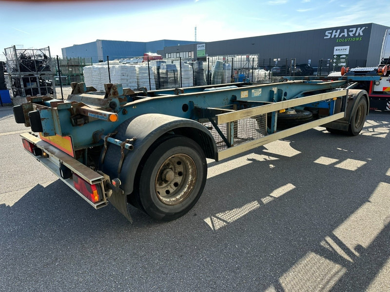 AJK AEEL/10-20 - 20T CONTAINERAANHANGER LUCHTVERING - DRUM BRAKES - AIR SUSP. - GIGANT ASSEN - 40mm - BELGISCHE PAPIEREN - Konteinerveduk/ Tõstuk järelhaagis: pilt 5 AJK AEEL/10-20 - 20T CONTAINERAANHANGER LUCHTVERING - DRUM BRAKES - AIR SUSP. - GIGANT ASSEN - 40mm - BELGISCHE PAPIEREN - Konteinerveduk/ Tõstuk järelhaagis: pilt 5