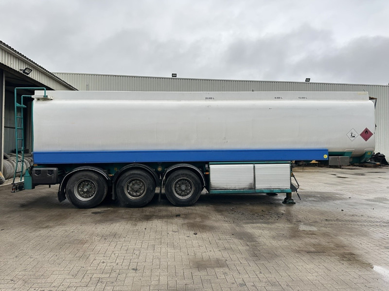 Atcomex TS39 FUEL TANKER / CITERNE GASOIL 40.899L - 3 COMPARTIMENTS - ALUMINIUM - DIESEL / FUEL / BENZINE - BPW - AIR SUSPENSION - Tsistern poolhaagis: pilt 3 Atcomex TS39 FUEL TANKER / CITERNE GASOIL 40.899L - 3 COMPARTIMENTS - ALUMINIUM - DIESEL / FUEL / BENZINE - BPW - AIR SUSPENSION - Tsistern poolhaagis: pilt 3