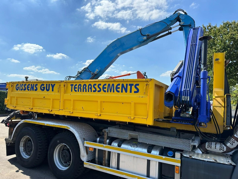 CONTAINER + CRANE FASSI F85.22 - 4m50 platform - 2x hydr - 2 extra hydr Functions for grabber + rotator - 5m70 total length - Konksu tõstja/ Koormaandur: pilt 1 CONTAINER + CRANE FASSI F85.22 - 4m50 platform - 2x hydr - 2 extra hydr Functions for grabber + rotator - 5m70 total length - Konksu tõstja/ Koormaandur: pilt 1