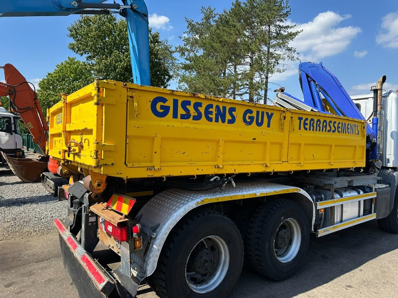 CONTAINER + CRANE FASSI F85.22 - 4m50 platform - 2x hydr - 2 extra hydr Functions for grabber + rotator - 5m70 total length - Konksu tõstja/ Koormaandur: pilt 3 CONTAINER + CRANE FASSI F85.22 - 4m50 platform - 2x hydr - 2 extra hydr Functions for grabber + rotator - 5m70 total length - Konksu tõstja/ Koormaandur: pilt 3