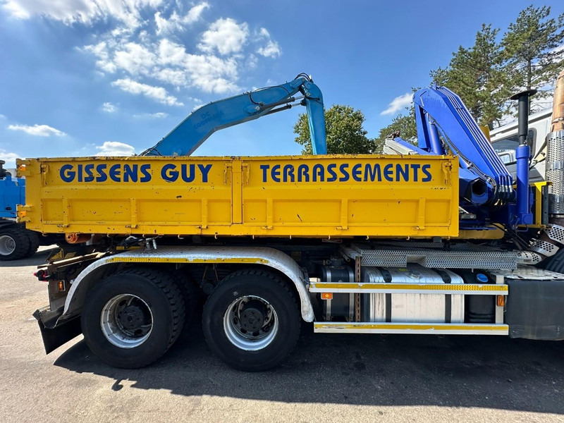 CONTAINER + CRANE FASSI F85.22 - 4m50 platform - 2x hydr - 2 extra hydr Functions for grabber + rotator - 5m70 total length - Konksu tõstja/ Koormaandur: pilt 2 CONTAINER + CRANE FASSI F85.22 - 4m50 platform - 2x hydr - 2 extra hydr Functions for grabber + rotator - 5m70 total length - Konksu tõstja/ Koormaandur: pilt 2