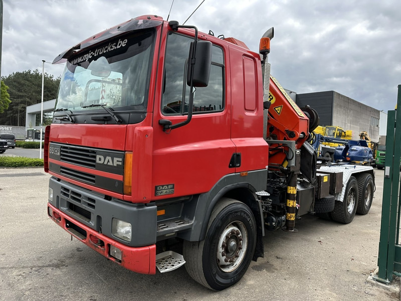 DAF 85 CF 430 6x4 CRANE PK 32.000 F (7x) + WINCH - EURO 2 - MANUAL ZF - HUB REDUCTION / STEEL SPRING - BE TRUCK - Kraanaga veoauto: pilt 3 DAF 85 CF 430 6x4 CRANE PK 32.000 F (7x) + WINCH - EURO 2 - MANUAL ZF - HUB REDUCTION / STEEL SPRING - BE TRUCK - Kraanaga veoauto: pilt 3