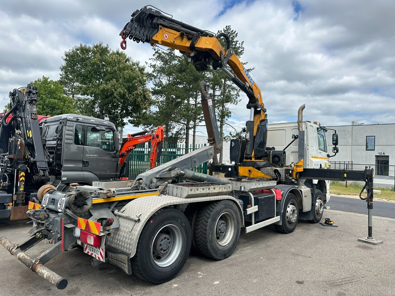 DAF CF 480 8x4 HOOKLIFT + CRANE (19m!) EFFER 205 / 6S + WINCH - RETARDER - *165.000km* - VERY NICE - Konkstõstukiga veoauto, Kraanaga veoauto: pilt 5 DAF CF 480 8x4 HOOKLIFT + CRANE (19m!) EFFER 205 / 6S + WINCH - RETARDER - *165.000km* - VERY NICE - Konkstõstukiga veoauto, Kraanaga veoauto: pilt 5