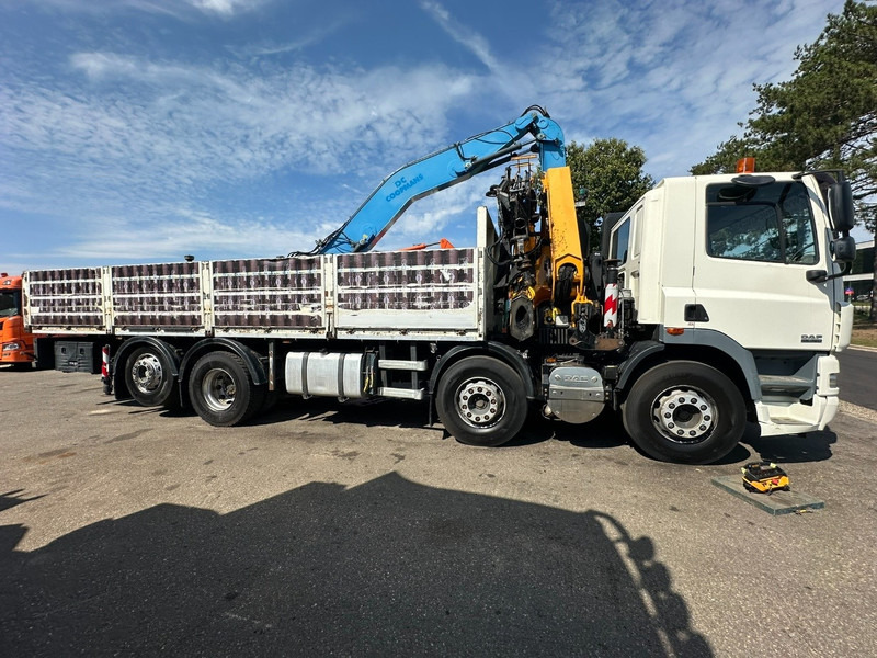 DAF CF 85.360 8x2 + CRANE (25m!) EFFER 305 6S + JIB 4S + ROTATOR - PLATORM 7m60 - LIFT + STEERING AXLE - EURO 5 - BE - Kraanaga veoauto: pilt 4 DAF CF 85.360 8x2 + CRANE (25m!) EFFER 305 6S + JIB 4S + ROTATOR - PLATORM 7m60 - LIFT + STEERING AXLE - EURO 5 - BE - Kraanaga veoauto: pilt 4