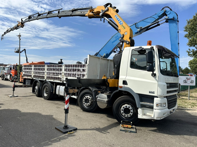 DAF CF 85.360 8x2 + CRANE (25m!) EFFER 305 6S + JIB 4S + ROTATOR - PLATORM 7m60 - LIFT + STEERING AXLE - EURO 5 - BE - Madelveok/ Platvormveok, Kraanaga veoauto: pilt 2 DAF CF 85.360 8x2 + CRANE (25m!) EFFER 305 6S + JIB 4S + ROTATOR - PLATORM 7m60 - LIFT + STEERING AXLE - EURO 5 - BE - Madelveok/ Platvormveok, Kraanaga veoauto: pilt 2
