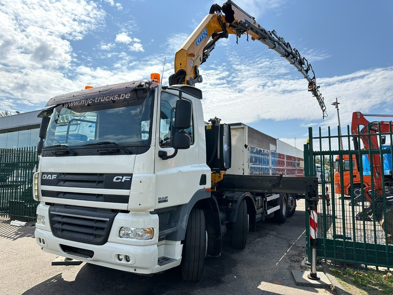 DAF CF 85.360 8x2 + CRANE (25m!) EFFER 305 6S + JIB 4S + ROTATOR - PLATORM 7m60 - LIFT + STEERING AXLE - EURO 5 - BE - Madelveok/ Platvormveok, Kraanaga veoauto: pilt 3 DAF CF 85.360 8x2 + CRANE (25m!) EFFER 305 6S + JIB 4S + ROTATOR - PLATORM 7m60 - LIFT + STEERING AXLE - EURO 5 - BE - Madelveok/ Platvormveok, Kraanaga veoauto: pilt 3