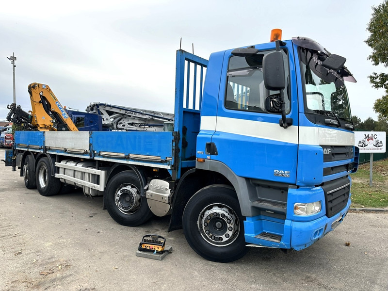 DAF CF 85.360 8x2 PLATFORM 7m35 + CRANE EFFER 165-3S + RADIO - MANUAL GEARBOX ZF - EURO 5 - BE TRUCK - Kraanaga veoauto: pilt 2 DAF CF 85.360 8x2 PLATFORM 7m35 + CRANE EFFER 165-3S + RADIO - MANUAL GEARBOX ZF - EURO 5 - BE TRUCK - Kraanaga veoauto: pilt 2