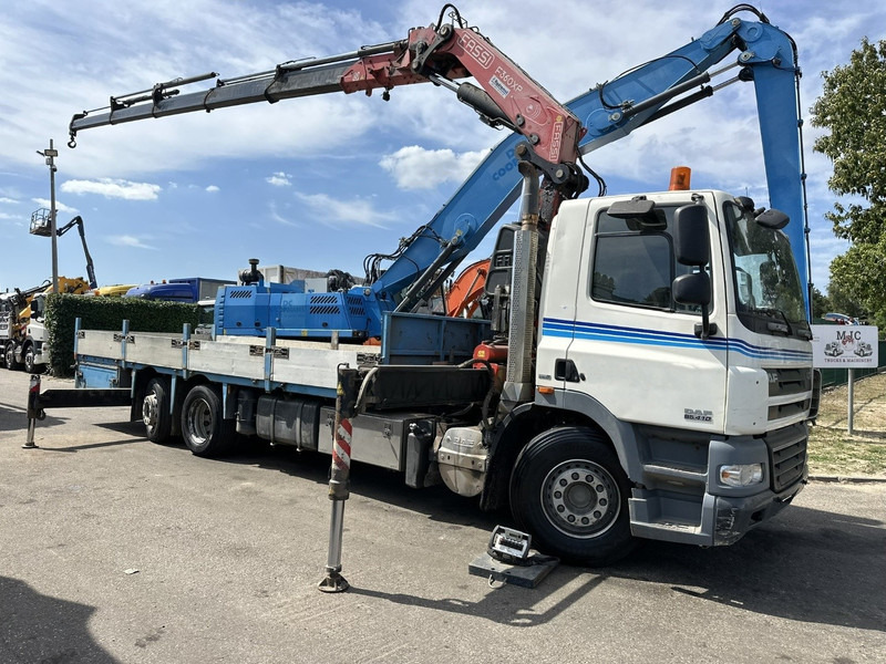 DAF CF 85.410 6X2 + KRAN FASSI F360XP 5x - RETARDER - EURO 5 - LIFT + STEERING AXLE - PLATFORM 7m45 - TUV 05/2026 - Madelveok/ Platvormveok, Kraanaga veoauto: pilt 2 DAF CF 85.410 6X2 + KRAN FASSI F360XP 5x - RETARDER - EURO 5 - LIFT + STEERING AXLE - PLATFORM 7m45 - TUV 05/2026 - Madelveok/ Platvormveok, Kraanaga veoauto: pilt 2