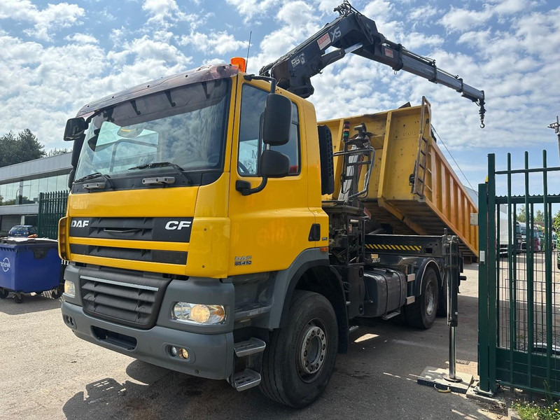 DAF CF 85.410 6X4 21T HOOKLIFT + CRANE HIAB 166-3 HIPRO + ROTATOR - 5/6F - RETARDER - TÜV 10/2025 - EURO 5 - BE TRUCK - Konkstõstukiga veoauto, Kraanaga veoauto: pilt 4 DAF CF 85.410 6X4 21T HOOKLIFT + CRANE HIAB 166-3 HIPRO + ROTATOR - 5/6F - RETARDER - TÜV 10/2025 - EURO 5 - BE TRUCK - Konkstõstukiga veoauto, Kraanaga veoauto: pilt 4