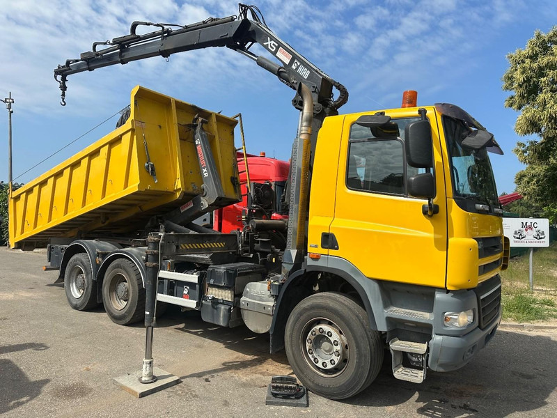 DAF CF 85.410 6X4 21T HOOKLIFT + CRANE HIAB 166-3 HIPRO + ROTATOR - 5/6F - RETARDER - TÜV 10/2025 - EURO 5 - BE TRUCK - Konkstõstukiga veoauto, Kraanaga veoauto: pilt 1 DAF CF 85.410 6X4 21T HOOKLIFT + CRANE HIAB 166-3 HIPRO + ROTATOR - 5/6F - RETARDER - TÜV 10/2025 - EURO 5 - BE TRUCK - Konkstõstukiga veoauto, Kraanaga veoauto: pilt 1