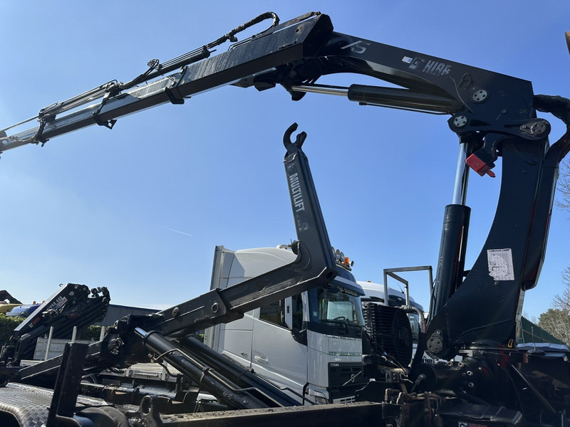 Konkstõstukiga veoauto, Kraanaga veoauto DAF CF 85.410 8x4 HOOKLIFT + CRANE HIAB 244 EP-3 HIDUO - Radio - Rotator - RETARDER - EURO 4 - BIG AXLES HUB REDUCTION: pilt 12