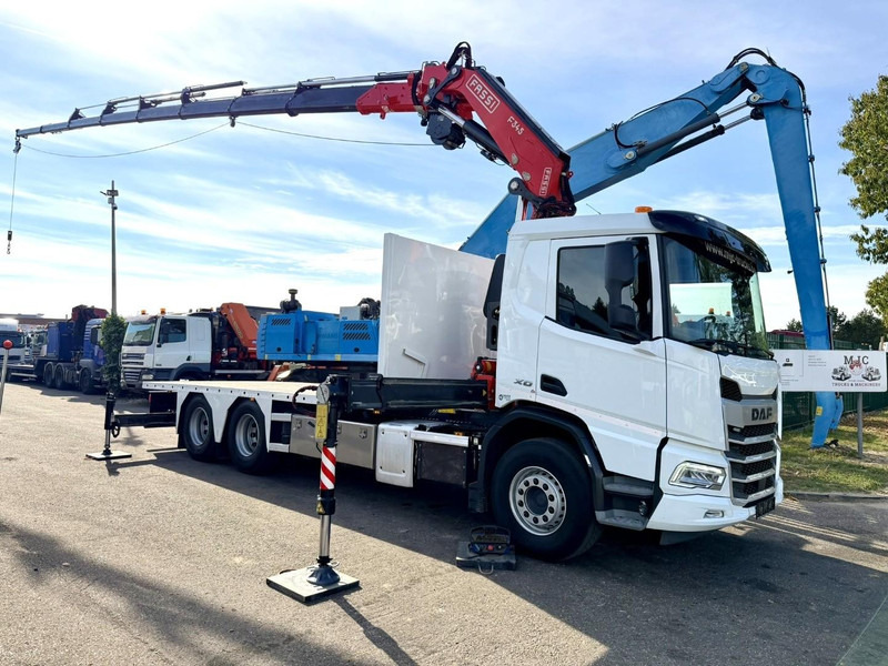 DAF XD 450 6x4 PRITSCHE + (24m) KRAN FASSI F345 8x + WINCH - 35.000km - *TOP CONDITION* - BE TRUCK - Madelveok/ Platvormveok, Kraanaga veoauto: pilt 2 DAF XD 450 6x4 PRITSCHE + (24m) KRAN FASSI F345 8x + WINCH - 35.000km - *TOP CONDITION* - BE TRUCK - Madelveok/ Platvormveok, Kraanaga veoauto: pilt 2