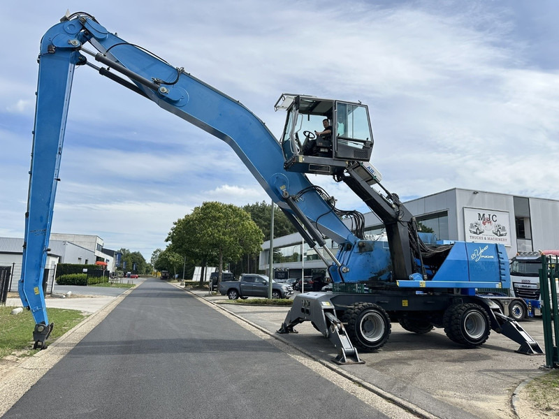 Fuchs TEREX MHL 360 OVERSLAGKRAAN / MATERIAL HANDLER / UMSCHLAGBAGGER - TOP ZUSTAND - Ratastel ekskavaator: pilt 4 Fuchs TEREX MHL 360 OVERSLAGKRAAN / MATERIAL HANDLER / UMSCHLAGBAGGER - TOP ZUSTAND - Ratastel ekskavaator: pilt 4