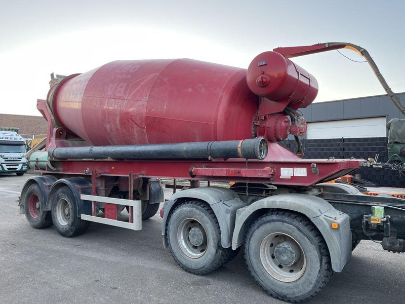 Hoenkhaus 12m3 CONCRETE MIXER 2 Axles SAF - AIR SUSP. - DRUM BRAKES - BE TRAILER - Betooniveo poolhaagis: pilt 2 Hoenkhaus 12m3 CONCRETE MIXER 2 Axles SAF - AIR SUSP. - DRUM BRAKES - BE TRAILER - Betooniveo poolhaagis: pilt 2