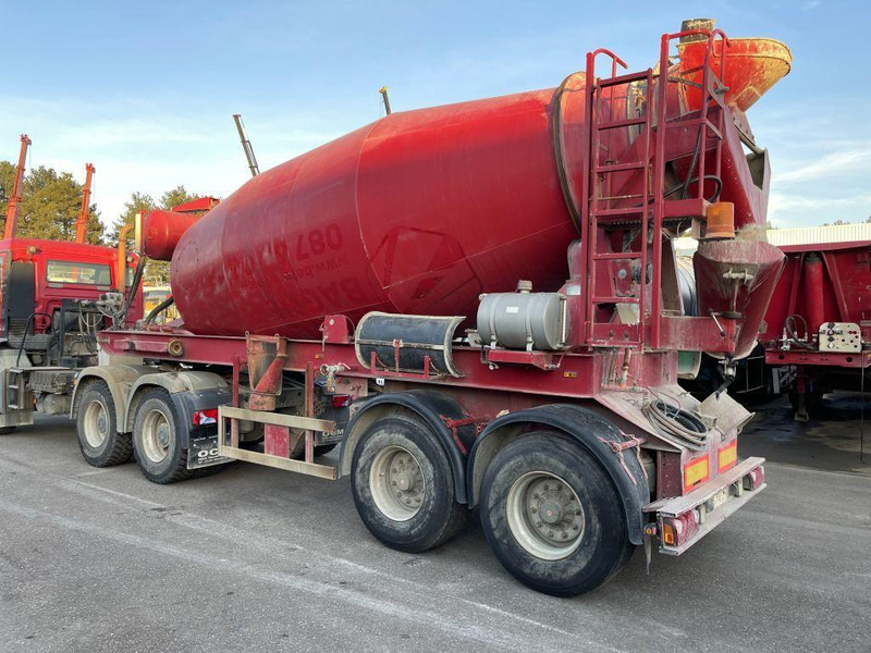 Hoenkhaus 12m3 CONCRETE MIXER 2 Axles SAF - AIR SUSP. - DRUM BRAKES - BE TRAILER - Betooniveo poolhaagis: pilt 3 Hoenkhaus 12m3 CONCRETE MIXER 2 Axles SAF - AIR SUSP. - DRUM BRAKES - BE TRAILER - Betooniveo poolhaagis: pilt 3