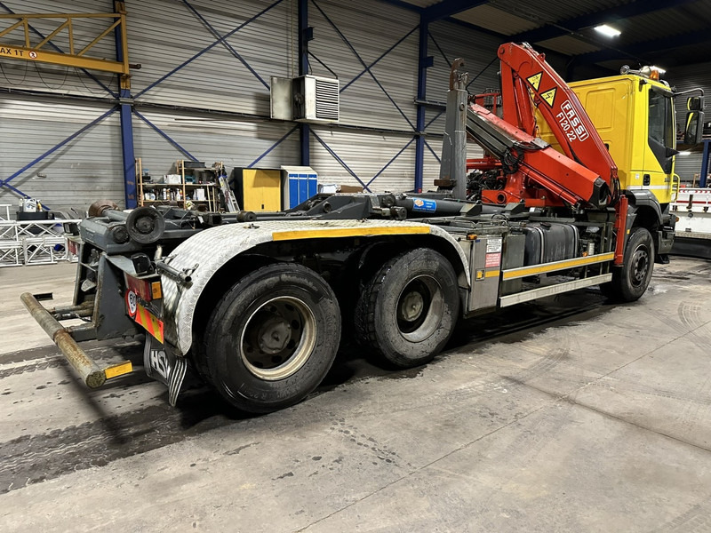 Konkstõstukiga veoauto, Kraanaga veoauto Iveco TRAKKER 350 6x4 HOOKLIFT + CRANE FASSI F120.22 (5/6 F) - *342.000km* - STEEL SPRING / BIG AXLES - AS TRONIC AUTOMATIC GEARBOX: pilt 8