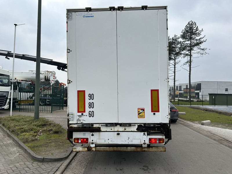 Krone 3-AXLES MB - CLOSED BOX / KIST / KOFFER - AIR SUSPENSION - 2m80 interior hieght - DISC - BE papers - nice condition - Furgoonpoolhaagis: pilt 5 Krone 3-AXLES MB - CLOSED BOX / KIST / KOFFER - AIR SUSPENSION - 2m80 interior hieght - DISC - BE papers - nice condition - Furgoonpoolhaagis: pilt 5