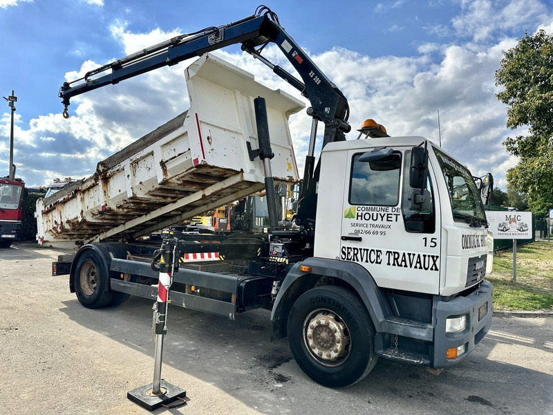 MAN LC 18.280 18T 4x2 TIPPER + CRANE (2018!!!) HIAB 099 E-2 DUO (921h!) - *157.000km* - FULL AIR - BE TRUCK - Kallurauto, Kraanaga veoauto: pilt 1 MAN LC 18.280 18T 4x2 TIPPER + CRANE (2018!!!) HIAB 099 E-2 DUO (921h!) - *157.000km* - FULL AIR - BE TRUCK - Kallurauto, Kraanaga veoauto: pilt 1