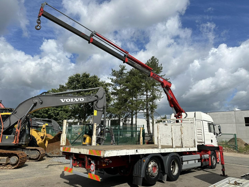 MAN TG 360 A 6x2 + CRANE ATLAS 100.1 A3 - PLATFORM 5m80 - E3 - LIFT-AXLE - FULL AIR SUSPENSION - ZF AS TRONIC - BE TRUCK - Kraanaga veoauto: pilt 5 MAN TG 360 A 6x2 + CRANE ATLAS 100.1 A3 - PLATFORM 5m80 - E3 - LIFT-AXLE - FULL AIR SUSPENSION - ZF AS TRONIC - BE TRUCK - Kraanaga veoauto: pilt 5