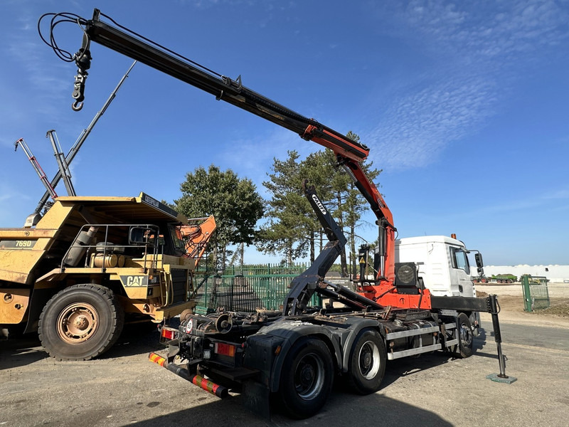 MAN TGA 33.360 6x4 HAAKSYSTEEM + KRAAN PALFINGER PK 15002 - MANUEEL - BLADVERIGN - NAAFREDUCTIE - BE TRUCK - Konkstõstukiga veoauto, Kraanaga veoauto: pilt 4 MAN TGA 33.360 6x4 HAAKSYSTEEM + KRAAN PALFINGER PK 15002 - MANUEEL - BLADVERIGN - NAAFREDUCTIE - BE TRUCK - Konkstõstukiga veoauto, Kraanaga veoauto: pilt 4
