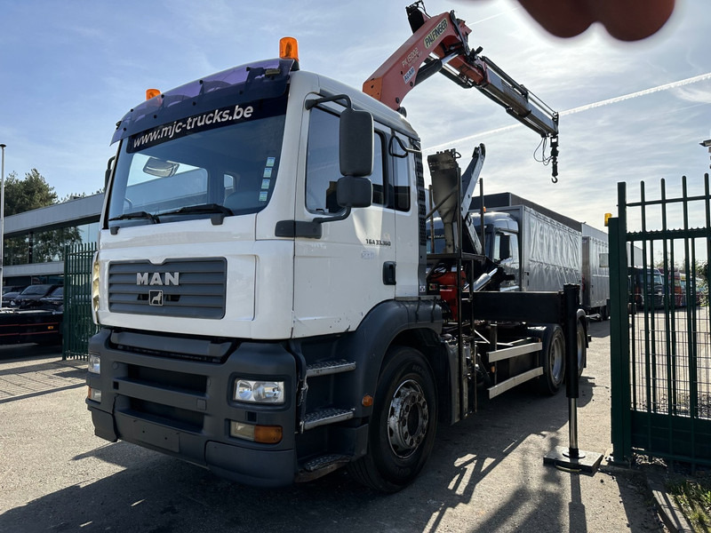 MAN TGA 33.360 6x4 HAAKSYSTEEM + KRAAN PALFINGER PK 15002 - MANUEEL - BLADVERIGN - NAAFREDUCTIE - BE TRUCK - Konkstõstukiga veoauto, Kraanaga veoauto: pilt 3 MAN TGA 33.360 6x4 HAAKSYSTEEM + KRAAN PALFINGER PK 15002 - MANUEEL - BLADVERIGN - NAAFREDUCTIE - BE TRUCK - Konkstõstukiga veoauto, Kraanaga veoauto: pilt 3