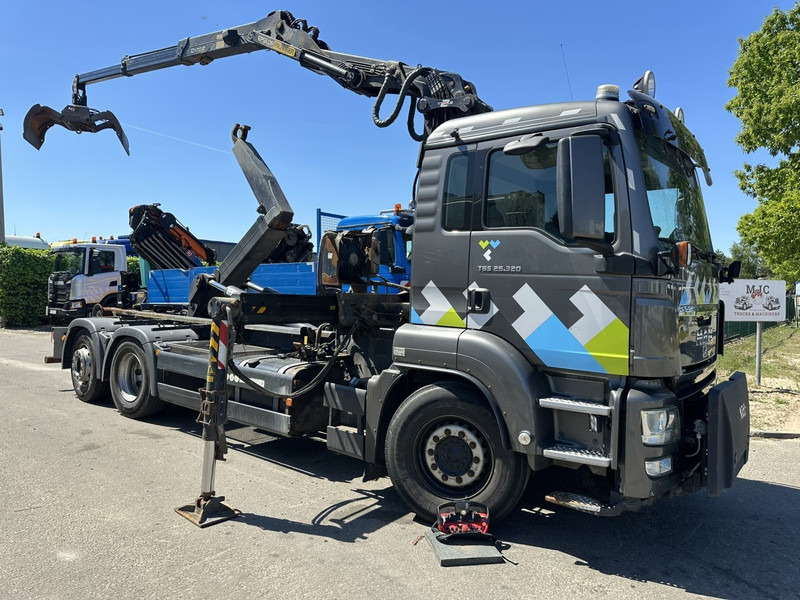 MAN TGS 26.320 6X2-4 BL EEV + CRANE EPSILON Q170Z95TR + GRABBER - LIFT/STEERING AXLE - *266.000km* - NL TRUCK - Konkstõstukiga veoauto, Kraanaga veoauto: pilt 1 MAN TGS 26.320 6X2-4 BL EEV + CRANE EPSILON Q170Z95TR + GRABBER - LIFT/STEERING AXLE - *266.000km* - NL TRUCK - Konkstõstukiga veoauto, Kraanaga veoauto: pilt 1