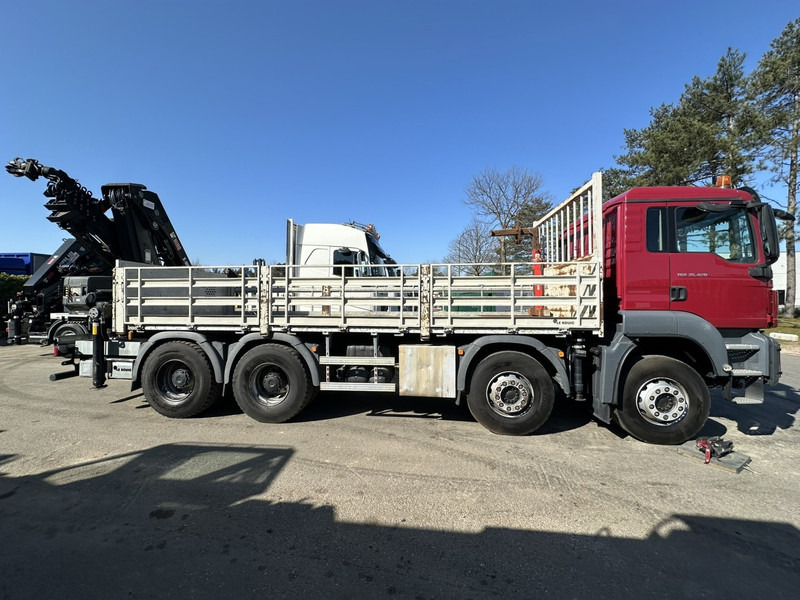 MAN TGS 35.420 8x4 + CRANE HIAB X-HIPRO 302 EP-5 - 192.000km - ROTATOR - 5/6 F - PLATFORM 6m55 - AIR SUSPENSION - TUV 06/2025 - TOP CONDITION - Madelveok/ Platvormveok, Kraanaga veoauto: pilt 4 MAN TGS 35.420 8x4 + CRANE HIAB X-HIPRO 302 EP-5 - 192.000km - ROTATOR - 5/6 F - PLATFORM 6m55 - AIR SUSPENSION - TUV 06/2025 - TOP CONDITION - Madelveok/ Platvormveok, Kraanaga veoauto: pilt 4