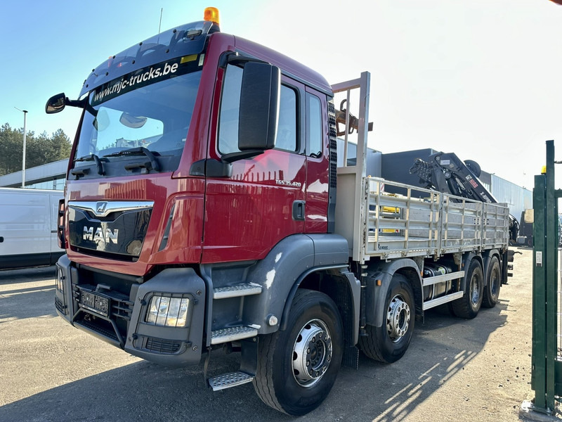 MAN TGS 35.420 8x4 + CRANE HIAB X-HIPRO 302 EP-5 - 192.000km - ROTATOR - 5/6 F - PLATFORM 6m55 - AIR SUSPENSION - TUV 06/2025 - TOP CONDITION - Kraanaga veoauto: pilt 3 MAN TGS 35.420 8x4 + CRANE HIAB X-HIPRO 302 EP-5 - 192.000km - ROTATOR - 5/6 F - PLATFORM 6m55 - AIR SUSPENSION - TUV 06/2025 - TOP CONDITION - Kraanaga veoauto: pilt 3