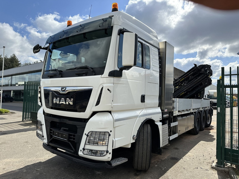 MAN TGX 35.420 8x4-4 TRIDEM + CRANE (26m!) HIAB X-HIPRO 408 E-5 + JIB 100X-5 - PLATFORM 6m40 - *306.245km* - BE TRUCK - Kraanaga veoauto: pilt 4 MAN TGX 35.420 8x4-4 TRIDEM + CRANE (26m!) HIAB X-HIPRO 408 E-5 + JIB 100X-5 - PLATFORM 6m40 - *306.245km* - BE TRUCK - Kraanaga veoauto: pilt 4
