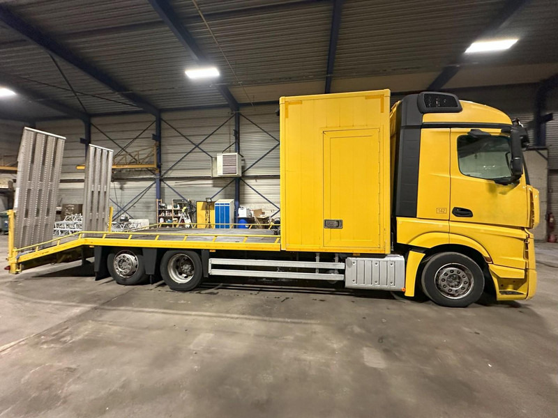 Mercedes-Benz ACTROS 2745 6x2 OPRIJWAGEN / AUTOTRANSPORTER / MACHINE TRANSPORTER - WINCH - 6m10 - EURO 5 - LIFT AXLE - HYDR RAMPS - NL TRUCK - Puksiirauto: pilt 5 Mercedes-Benz ACTROS 2745 6x2 OPRIJWAGEN / AUTOTRANSPORTER / MACHINE TRANSPORTER - WINCH - 6m10 - EURO 5 - LIFT AXLE - HYDR RAMPS - NL TRUCK - Puksiirauto: pilt 5